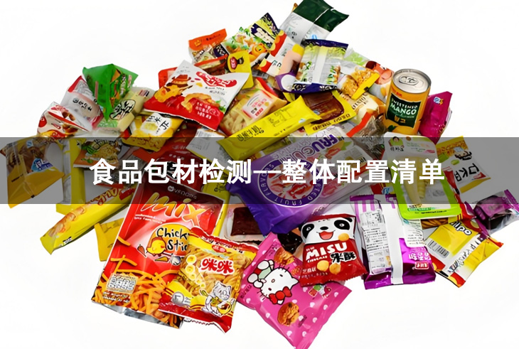 包装材料检测仪器配置方案